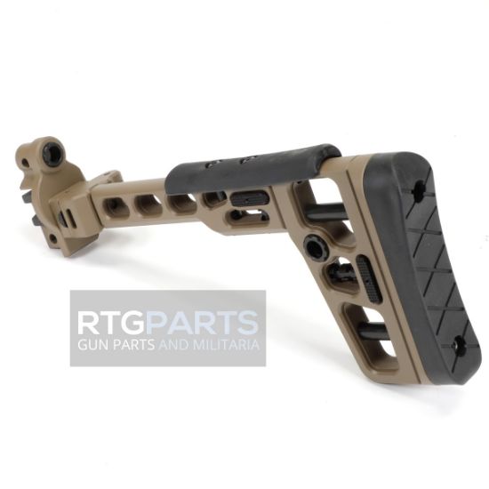 Picture of SAMSON S.A.S. TACTICAL FOLDING STOCK MP5K SP5K INTEGRATED END CAP, FDE