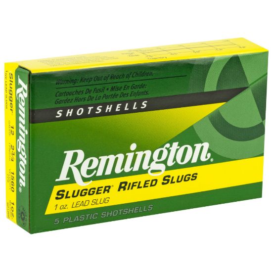 Remington Slugger 2.75 Rifled Slugs, 12 Gauge, 1oz slug at 1560FPS, Managed Recoil, 10/BOX, 10RD BOX, 047700020907, AMMO-REM-20300, 12gammoseek, RTG Parts