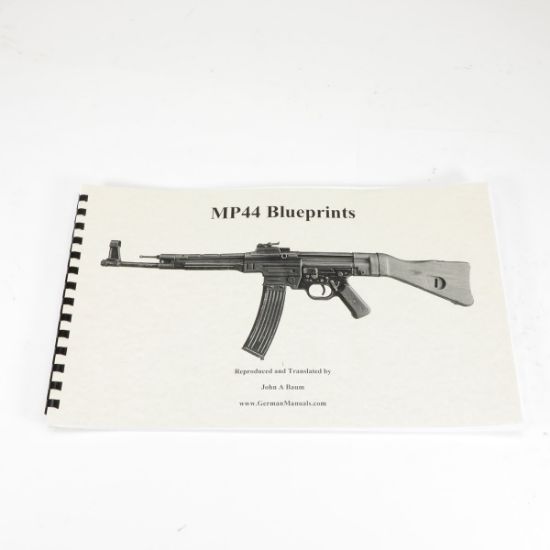 Picture of GERMAN STG44 BLUEPRINTS, 82 PAGES, 8.5X18", RESTORED & TRANSLATED