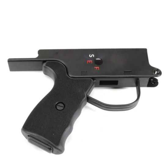 Picture of HK91/G3 STEEL CLIPPED & PINNED SEF LOWER W/ GRIP, PAINTED BLACK