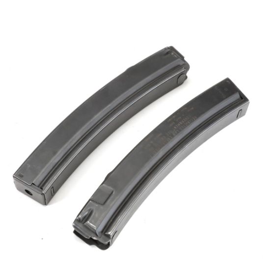 Picture of TWO GERMAN HK MP5 LEO MARKED 30RD MAGAZINES