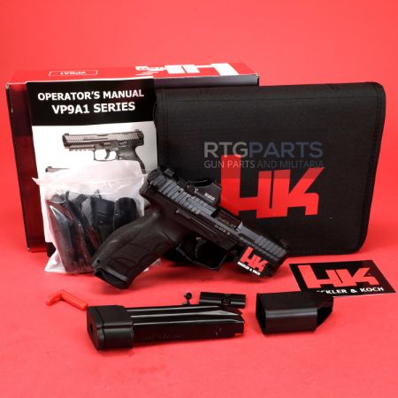 Picture of HK VP9A1X CROSSOVER 4.09" COMPACT 9MM W/ HOLOSUN SCS, 17RD/20RD MAGS, 81001213