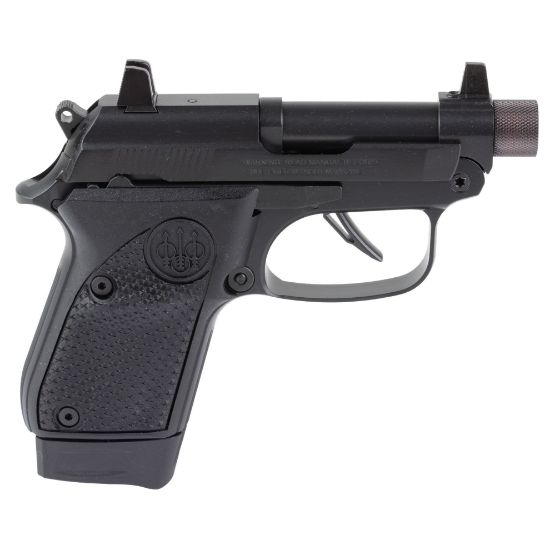 Beretta, 20X Bobcat, Do It Yourself, Semi-automatic, Double Action/Single Action, Metal Frame Pistol, Compact, 22 LR, 2.8" Threaded Barrel, Matte Finish, Black, Helica Textured Grips, Front White Dot and Blacked-Out Rear Suppressor Height Sights, 8 Rounds, 1 Magazine, 082442967622, FFL-BERETTA-J20X22R8TB, RTG Parts
