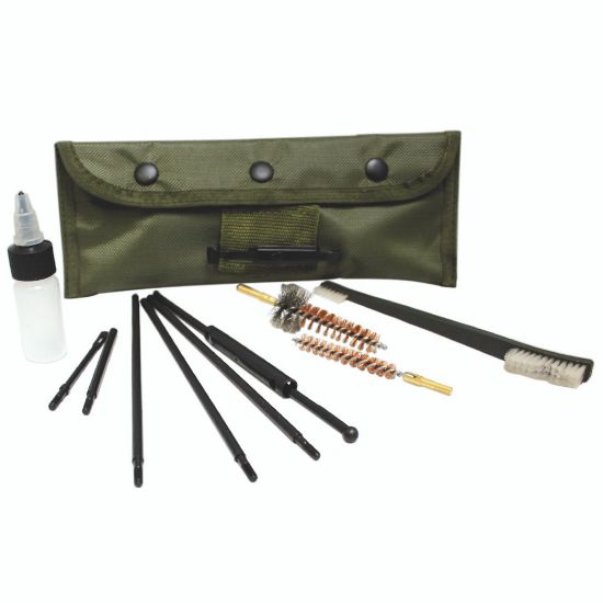 Mil-Tec, Cleaning Kit, .30 Cal / 7.62, Includes Pouch, HK G3, FAL, AK47, 30-06, 308 Win, GER-16171250, RTG Parts