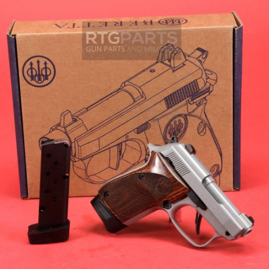 Beretta, 30X Tomcat, Just In Case, Semi-automatic, Double Action/Single Action, Metal Frame Pistol, Compact, 32ACP, 2.4" Barrel, Silver, Wooden Helica Textured Grips, Fixed Sights, 8 Rounds, 2 Magazines, 082442967578, FFL-BERETTA-J30X32R8IN, RTG Parts