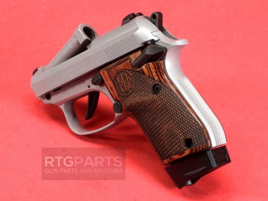 Beretta, 30X Tomcat, Just In Case, Semi-automatic, Double Action/Single Action, Metal Frame Pistol, Compact, 32ACP, 2.4" Barrel, Silver, Wooden Helica Textured Grips, Fixed Sights, 8 Rounds, 2 Magazines, 082442967578, FFL-BERETTA-J30X32R8IN, RTG Parts