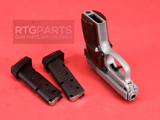 Beretta, 30X Tomcat, Just In Case, Semi-automatic, Double Action/Single Action, Metal Frame Pistol, Compact, 32ACP, 2.4" Barrel, Silver, Wooden Helica Textured Grips, Fixed Sights, 8 Rounds, 2 Magazines, 082442967578, FFL-BERETTA-J30X32R8IN, RTG Parts