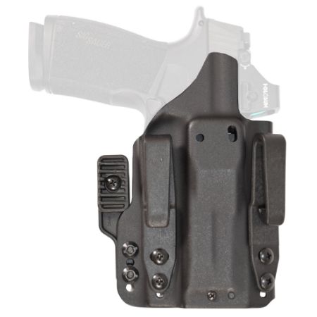 Mission First Tactical, Pro Holster, Inside Waistband Holster, Ambidexrous, For Sig P365 XMacro, Kydex, Includes 1.5 Belt Attachment, Black, 810099436471, X-Macro, GER-H8-SIG-6, RTG Parts