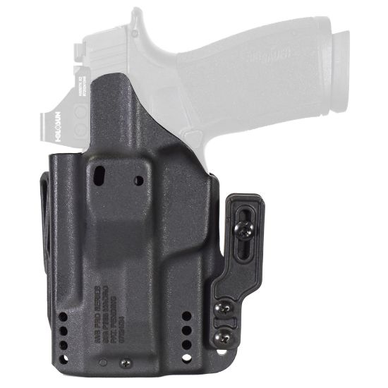 Mission First Tactical, Pro Holster, Inside Waistband Holster, Ambidexrous, For Sig P365 XMacro, Kydex, Includes 1.5 Belt Attachment, Black, 810099436471, X-Macro, GER-H8-SIG-6, RTG Parts