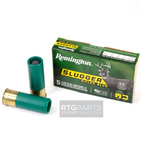 Picture of REMINGTON SLUGGER 12GA 2.75" 1OZ RIFLED SLUG, 1560 FPS, 5/BOX