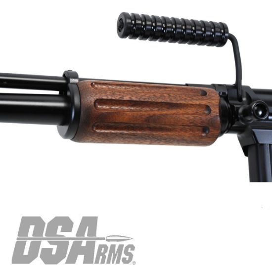 DS Arms, SA58 FALO, Semi-automatic Rifle, 762NATO, 21" FALO Heavy Barrel, Matte Finish, Black, Fixed Walnut Stock, Carry Handle, Folding Bipod, 20rd Magazine., FFL-DSA-SA5821-5042-A, RTG Parts