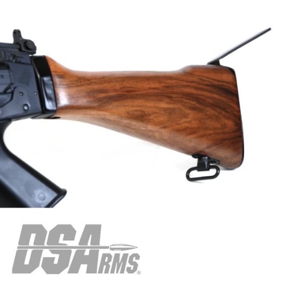 DS Arms, SA58 FALO, Semi-automatic Rifle, 762NATO, 21" FALO Heavy Barrel, Matte Finish, Black, Fixed Walnut Stock, Carry Handle, Folding Bipod, 20rd Magazine., FFL-DSA-SA5821-5042-A, RTG Parts