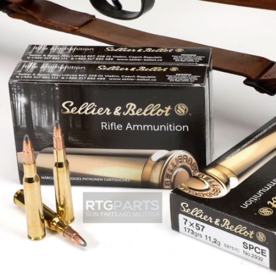 Picture of S&B 7X57MM MAUSER 173GR SPCE, 20RD BOX