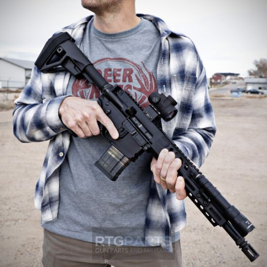 Caracal CAR816 A2 Piston, Lancer G2, SBA5 Brace, Surefire 640 Scout, Remote Switch, Trijicon MRO Green Dot