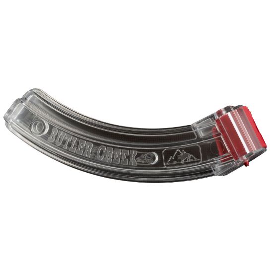 Picture of BUTLER CREEK HOT LIPS 25RD 22LR RUGER 10/22 MAGAZINE, CLEAR