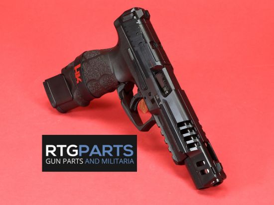 Heckler & Koch, VP9 Match OR, Semi-automatic, Striker Fired, Full Size, Push Button Mag Release, 9MM, 5.51 Barrel, Luminous Front Sight, Black Serrated Rear Sight, Four 20rd Magazines,  642230262997, FFL-HKK-81000553, RTG Parts