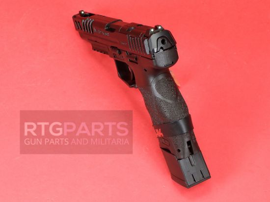 Heckler & Koch, VP9 Match OR, Semi-automatic, Striker Fired, Full Size, Push Button Mag Release, 9MM, 5.51 Barrel, Luminous Front Sight, Black Serrated Rear Sight, Four 20rd Magazines,  642230262997, FFL-HKK-81000553, RTG Parts