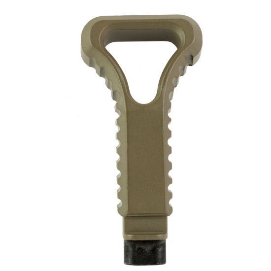 KDG Scarging Handle, FDE, NRCH Scar 16/17 Optics friendly angled charging handle new, Protects your knuckles, Kinetic Development Group 850045704056, MIS-SCP5-023, RTG Parts