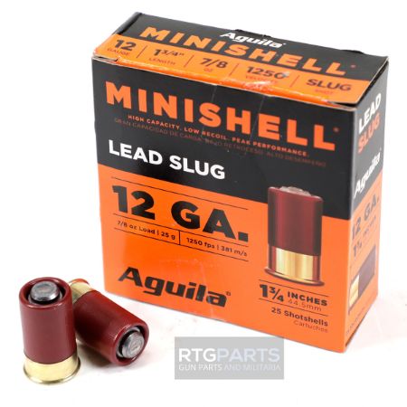 Picture of AGUILA MINISHELL 12GA 1.75 INCHSLUG, 25RD BOX