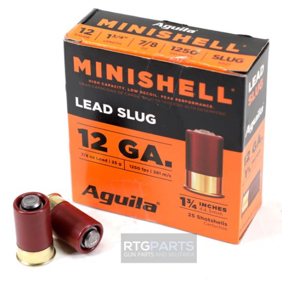 Picture of AGUILA MINISHELL 12GA 1.75 INCHSLUG, 25RD BOX