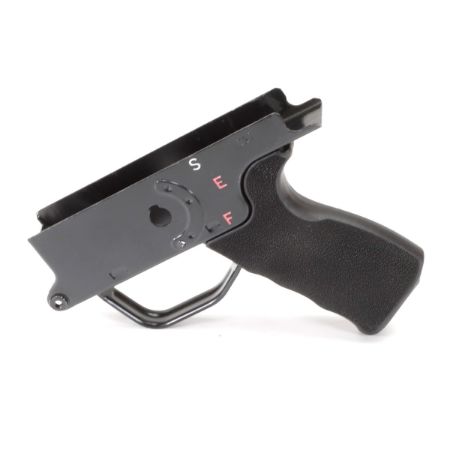 Picture of HK MP5/94/33/93 STEEL CLIPPED & PINNED SEF LOWER W/ GRIP, PAINTED BLACK