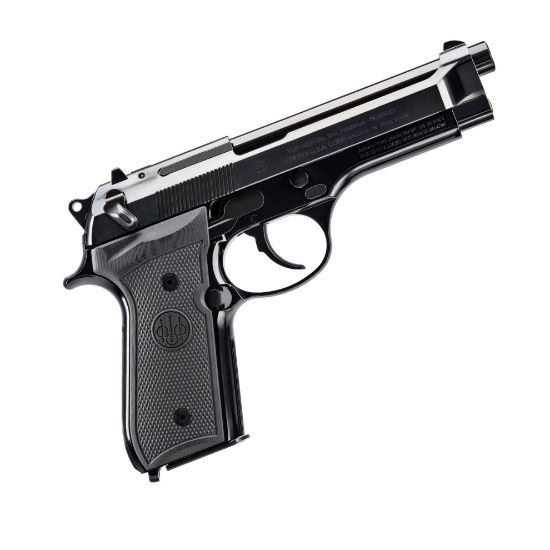 Beretta, 92SB 50th Anniversary Edition, Semi-automatic, Double Action/Single Action, Metal Frame Pistol, Full Size, 9MM, G10 Grips, Anodized Finish, Black, 4.9" Barrel, Fixed Sights, 15 Rounds, 2 Magazines, Include Challenge Coin and History Booklet, 082442062716, FFL-BERETTA-J92SB15, RTG Parts