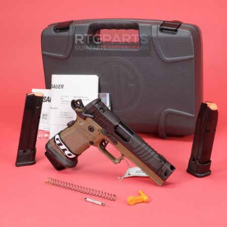 Picture of SIG SAUER P211-GTO COMBAT 9MM 4.4" COMP 23RD BLK/COY, 211F-9-GTO-CBT