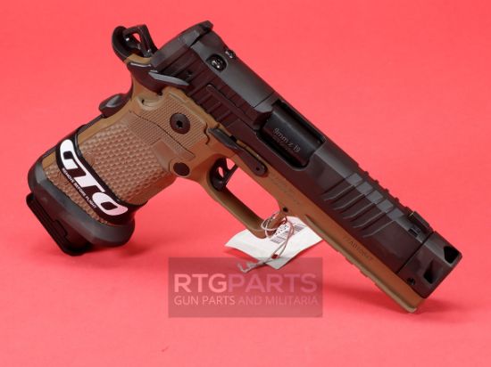 Picture of SIG SAUER P211-GTO COMBAT 9MM 4.4" COMP 23RD BLK/COY, 211F-9-GTO-CBT