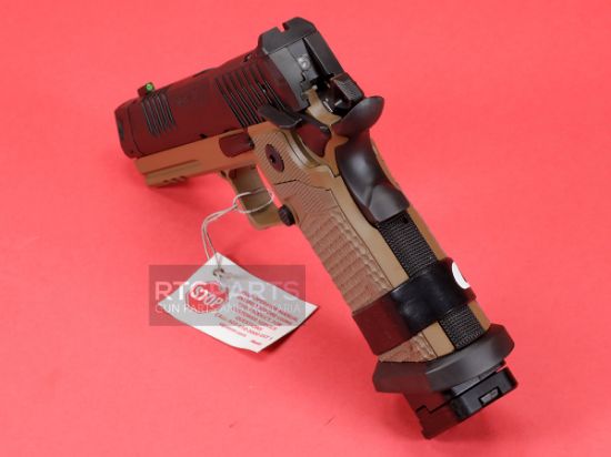 Picture of SIG SAUER P211-GTO COMBAT 9MM 4.4" COMP 23RD BLK/COY, 211F-9-GTO-CBT