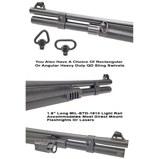 GG&G Benelli M2 QD Sling and Flashlight Mount, Quick Detach Socket, 813157020469, GGG-2660, RTG Parts