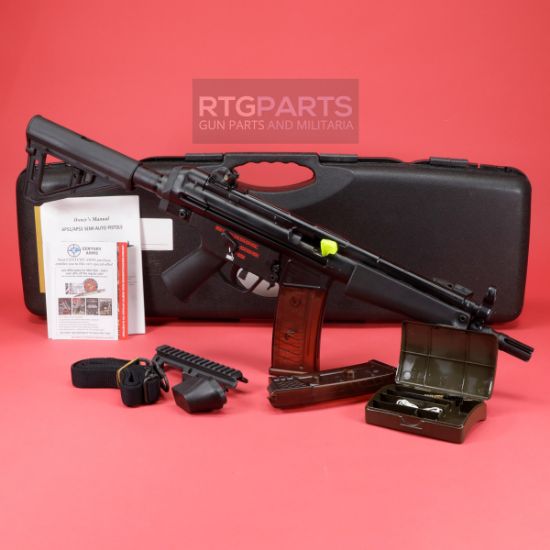 Picture of CENTURY MKE AP53 HK53 STYLE PISTOL W/ MAGPUL BRACE HG7888MB-N