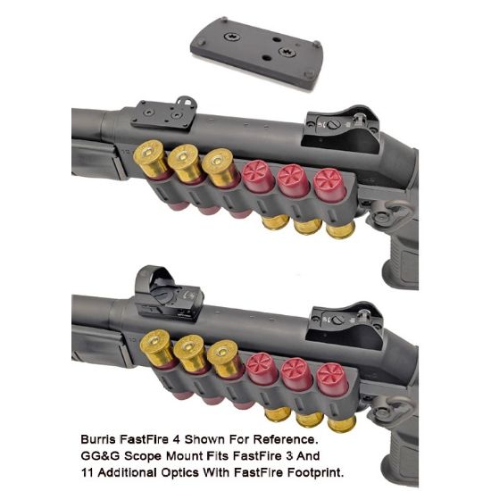 GG&G Panzer M4 Burris Fastfire Low Profile Mount, Red Dot Mount, 813157023330, GGG-3465, RTG Parts