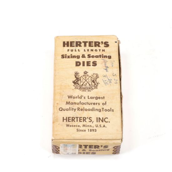 Picture of HERTER'S 300 H&H MAG SIZING & SEATING DIES WITH BOX AND SOME AMERICANA!