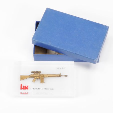 Picture of RARE HK91 A-2 LUCITE PAPERWEIGHT