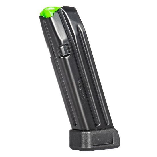 Mec-Gar USA, Magazine with Extension, 9MM, 20 Rounds, Fits GLOCK 17, Anti-Friction Coating, Black, Black Extension, 20rd, 765595900066, MEC-MGG172003A, RTG Parts