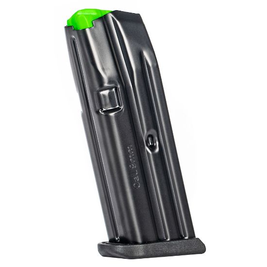 Mec-Gar USA, Magazine with Extension, 9MM, 10 Rounds, Fits GLOCK 19, Anti-Friction Coating, Black, 10rd, G19, 765595900103, MEC-MGG191000A, RTG Parts