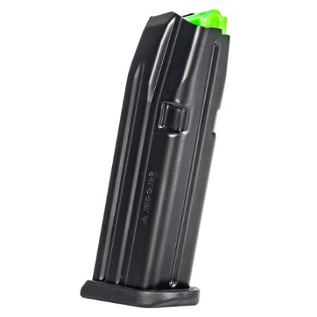 Mec-Gar USA, Magazine, 9MM, 15 Rounds, Fits GLOCK 19, Anti-Friction Coating, Black, 15rd, G19, 765595900134, MEC-MGG191500A, RTG Parts