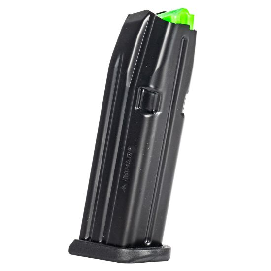 Mec-Gar USA, Magazine, 9MM, 15 Rounds, Fits GLOCK 19, Anti-Friction Coating, Black, 15rd, G19, 765595900134, MEC-MGG191500A, RTG Parts