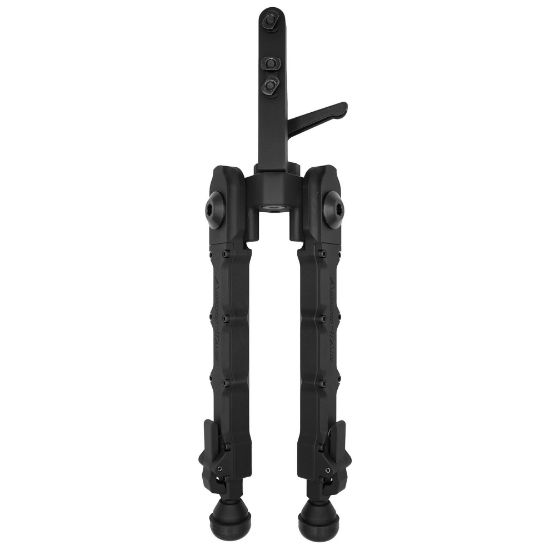 Accu-Tac, Spec-5, Bipod, Fits M-LOK, 20.55oz, T6 Aluminum Construction, 6" Minimum Height, 10.43" Maximum Height, Anodized Finish, Black, 858520006671, MIS-MLSB-0005, RTG Parts