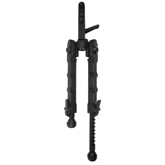 Accu-Tac, Spec-5, Bipod, Fits M-LOK, 20.55oz, T6 Aluminum Construction, 6" Minimum Height, 10.43" Maximum Height, Anodized Finish, Black, 858520006671, MIS-MLSB-0005, RTG Parts