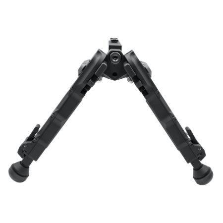 Accu-Tac, Spec-4, Bipod, Fits M-LOK, 18.5oz, T6 Aluminum Construction, 5.12" Minimum Height, 8.12" Maximum Height, Anodized Finish, Black, Accutac, 858520006664, MIS-MLSB-0004, RTG Parts
