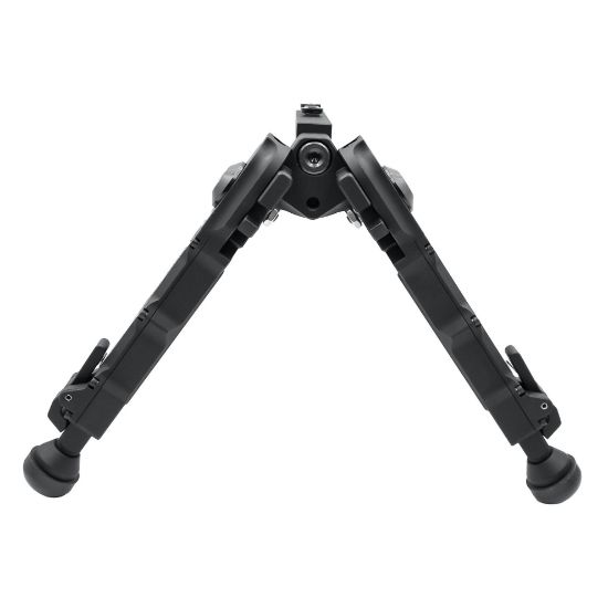 Accu-Tac, Spec-4, Bipod, Fits M-LOK, 18.5oz, T6 Aluminum Construction, 5.12" Minimum Height, 8.12" Maximum Height, Anodized Finish, Black, Accutac, 858520006664, MIS-MLSB-0004, RTG Parts
