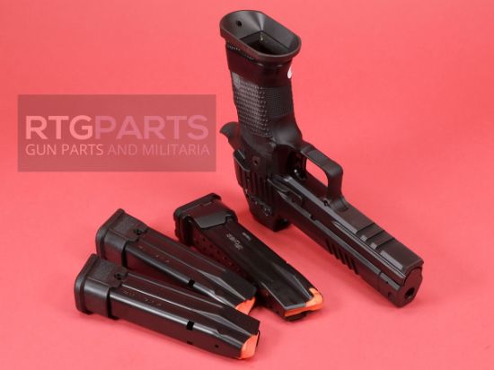 Picture of SIG SAUER P211-GTO 9MM 4.4" SAO COMP OPTIC EQUIPPED 23RD BLK, 211F-9-GTO-B-RXSL