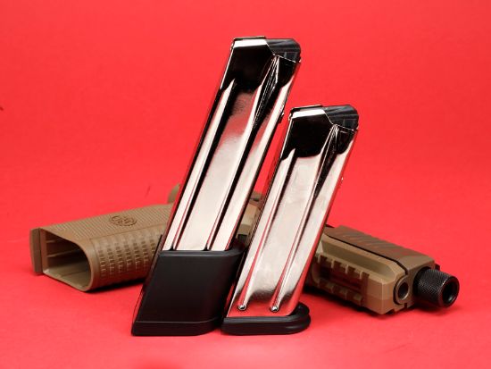 FN 510 Tactical FDE, Full Size, 10mm, 4.71" Barrel, Flat Dark Earth, 1-22Rd and 1-15Rd Magazine, Non-Manual Safety, Suppressor Height Night Sights, Low Profile Optics Mounting System, Barrel Threaded .578x28, Ambi Slide Stop Lever, Ambi Mag Release, Includes (4) MRD Mounting Plates, (2) Frame Backstraps and Premium Zippered Case, 845737015602, FFL-FN-66-101376, RTG Parts