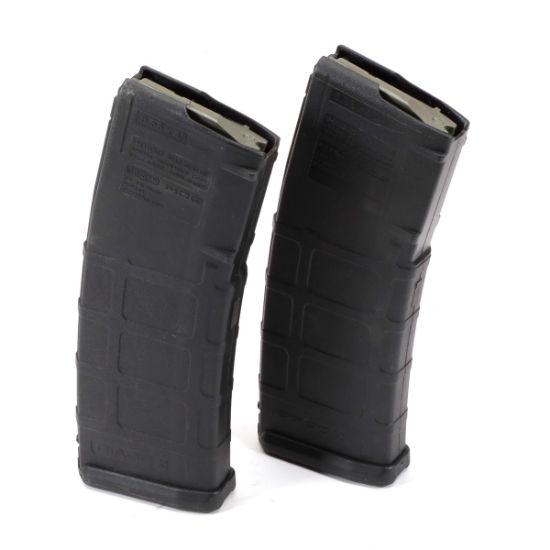 Picture of 2-PACK OF USED MAGPUL PMAG30 AR15 MAGS