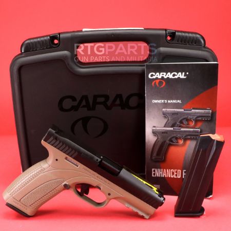 Picture of CARACAL ENHANCED F 9MM, QUICK SIGHT SYSTEM, TAN, 18RD