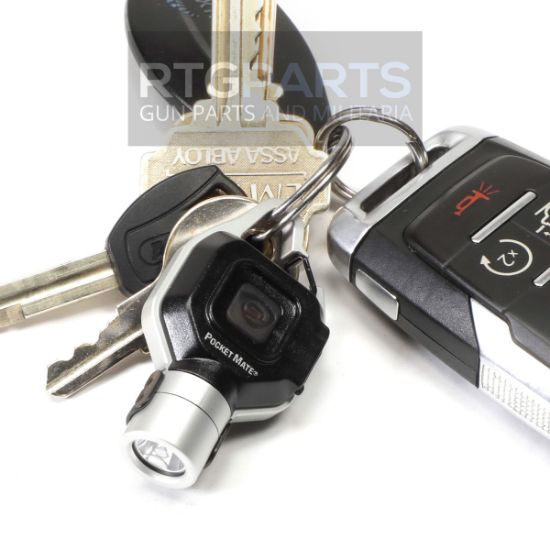 Streamlight, PocketMate, Flashlight, USB Charging Cord, 325/ 45 Lumens, Silver/Black, 080926733008, MIS-STL-73300, RTG PARTS