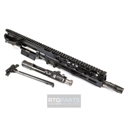 Heckler & Koch, MR762 A4 Upper Receiver, 308 Winchester/762NATO, 13" Barrel, Threaded 5/8X24, M-LOK Handguard, Anodized Finish, Black, Adjustable Gas Block, Includes Bolt Carrier Group, Buffer Weight, and Buffer Spring, 642230272545, HKK-51001919, RTG Parts