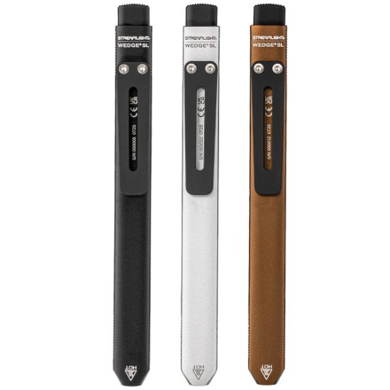 Streamlight, Wedge SL, Rechargeable Flashlight, 500 Lumens, Black, Coyote, Silver, 080926663183, 080926888425, 080926888418, 88840, 88841, 88842, RTG PARTS