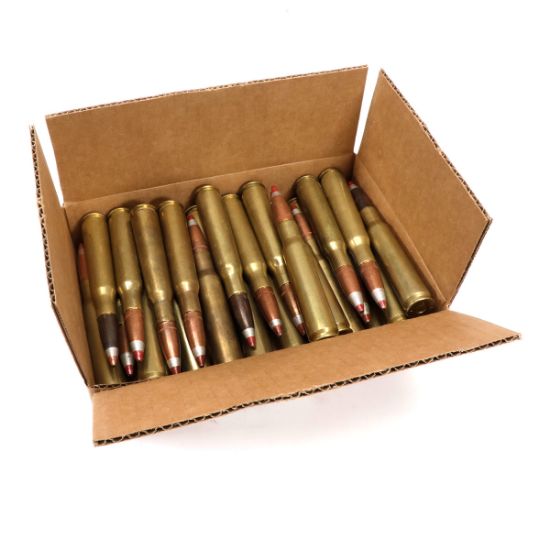 Picture of 47 ROUNDS .50 BMG APIT, RED SILVER TIP